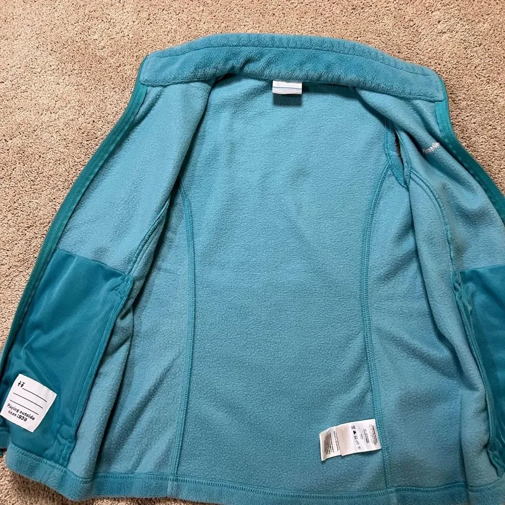 Kids Columbia Fleece Vest Size Large